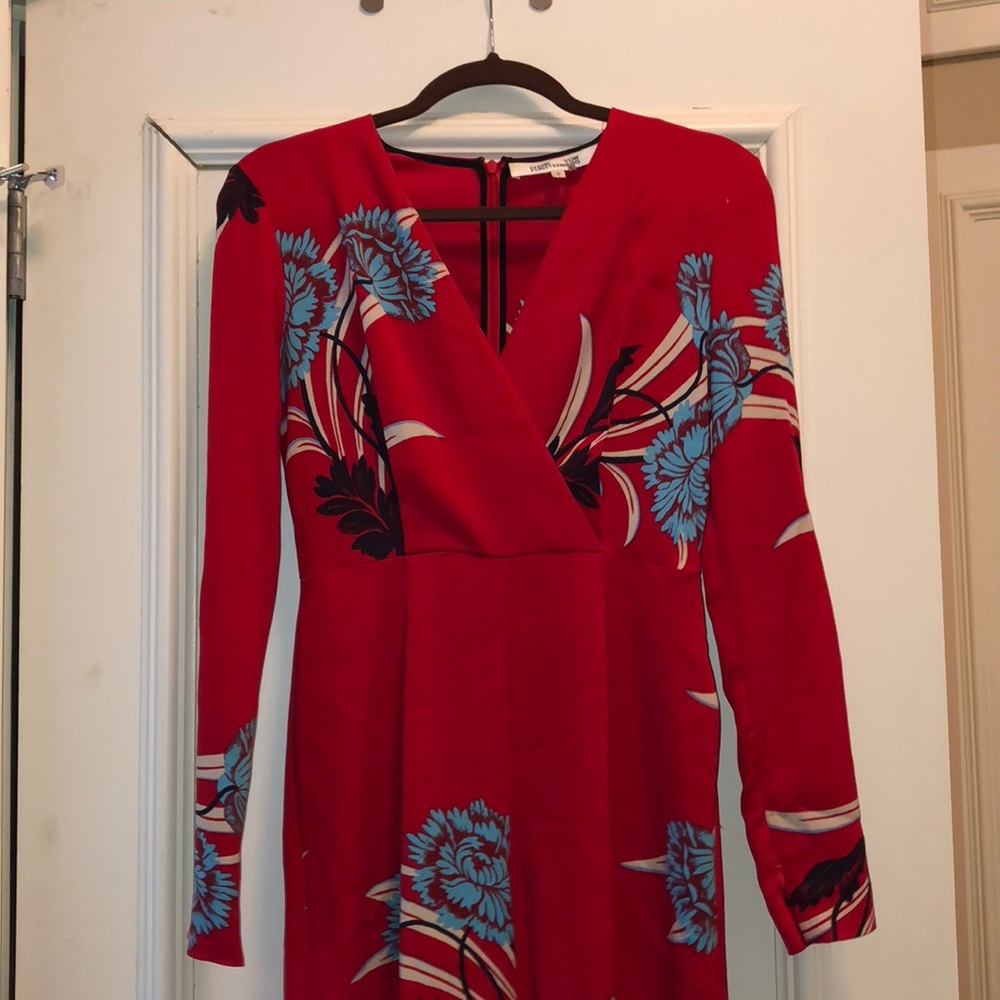 Diane Von Furstenberg long sleeve jumpsuit